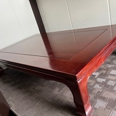カリモク中古ローテーブル0円