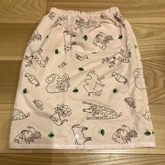 【未使用】ベルメゾン　トイレトレーニング　おねしょラップスカート