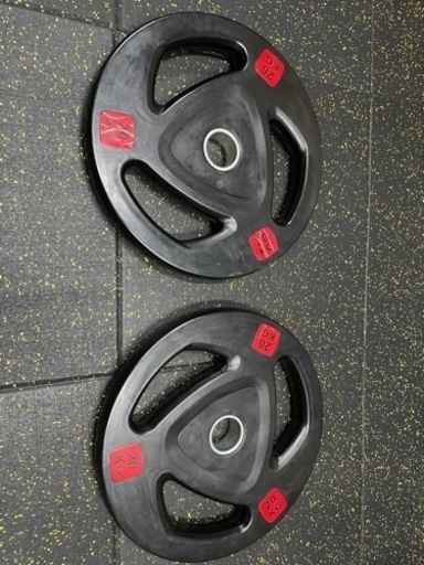 トレーニング　２０キロプレート　2枚