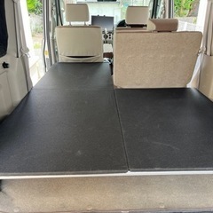エブリィワゴン　DA64W ベッドキット　車中泊の画像