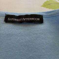 あげます。サマーニットMサイズ！スカイブルーの画像