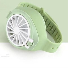 新品未使用扇風機携帯扇風機手持ち扇風機腕時計のデザイン手首ファン...