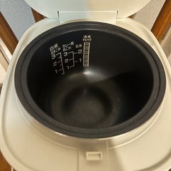 無印良品 炊飯器 3合用の画像
