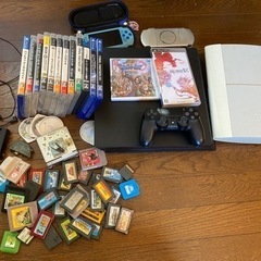 ゲーム一式　差し上げます！　(ジャンクあり)