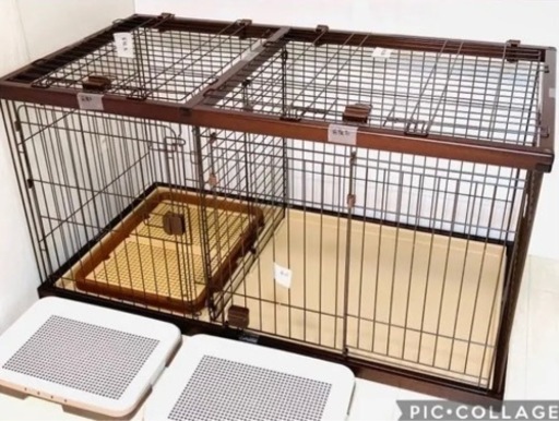 Petio ペティオ トイレのしつけが出来るドッグルームサークルワイド