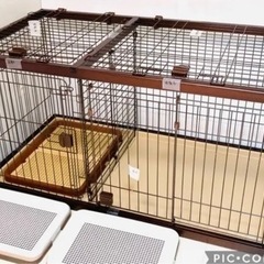 Petio ペティオ トイレのしつけが出来るドッグルームサークルワイド