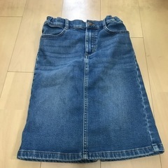 ⑦GUのスカート130