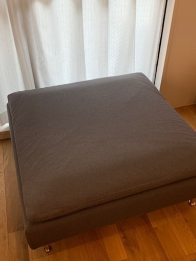IKEA イケア ソーデルハムン オットマン フリードトゥナ ダークグレー