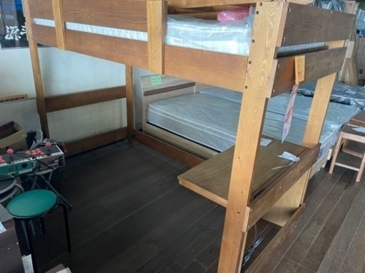 ロフトベッド！マットレス付きで1万円