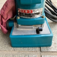 値下げします。マキタの仕上げサンダーの画像
