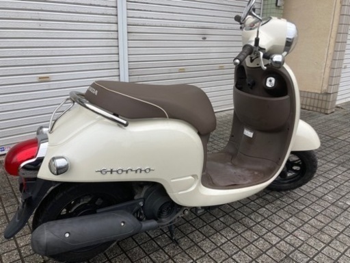 【ジョルノ】オススメ車❗️ホンダ　ベージュ　走行距離5100km 少ない❗️若林自転車　唐崎店　SALE中❗️