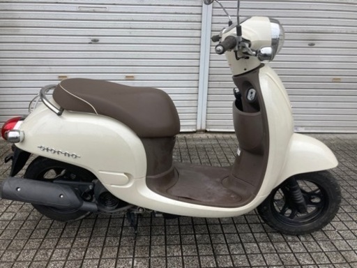 【ジョルノ】オススメ車❗️ホンダ　ベージュ　走行距離5100km 少ない❗️若林自転車　唐崎店　SALE中❗️