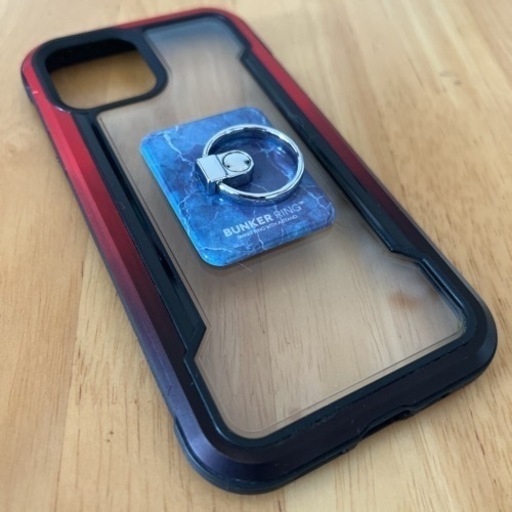 【RAPTIC】iPhone12Pro iPhone12 アルミケース※バンカーリング付き