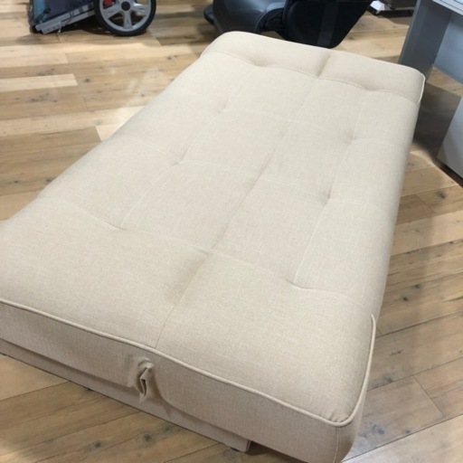 美品‼︎   ソファ　ベッド　引出し付　ベージュ　リラックス　人気商品　おすすめ　現品限り　早いもの勝ち‼︎