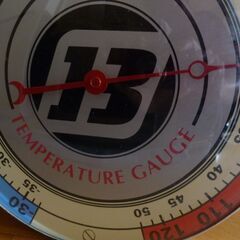 BURTON TEMPERATURE GAUGE/ゲージ・現状品・本体のみの画像
