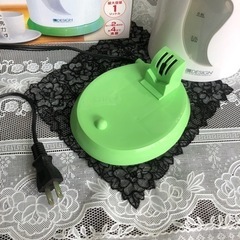 未使用品　キッチン　ケトル　湯沸かし　電気　コードレス　ワンタッチ　1ℓ   人気商品　現品限り‼︎の画像