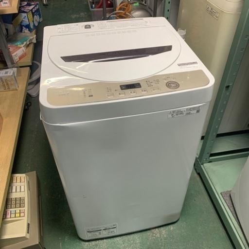 商談中　激安品　訳あり　SHARP 全自動洗濯機　 6キロ　2020年製