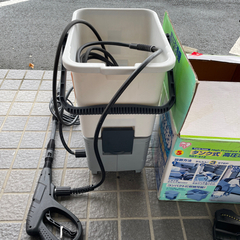 高圧洗浄機❗️IRIS OHYAMA❗️タンク式❗️水道ホース不...
