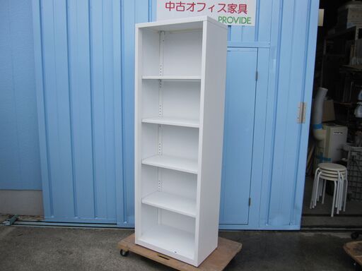 オープン書庫　ホワイト　Ｗ６００