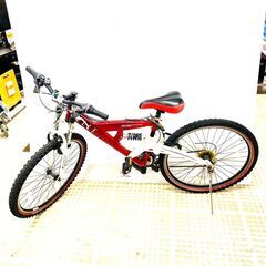 07/07ELLE 自転車 SPORTS 26インチ レッド
