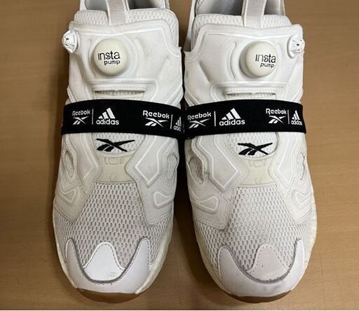 Reebok × adidas Insta Pump fury boost 26.5cm 白 ホワイト インスタポンプフューリーブースト FU9238 リーボック×アディダス 傷みあり ☆ 札幌市白石区 白石店