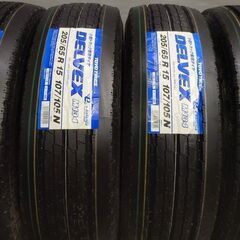 新品 TOYO DELVEX M134 205/65R15 107/105N LT 15インチ トラックタイヤ 夏タイヤ 4本 2021年製 ライトトラック用　(VTL579) クレジットカード QRコード決済可能