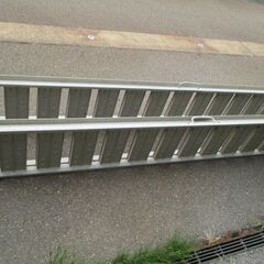 昭和ブリッジ 1.0t 1組 ストレートタイプ SBA アルミブリッジ