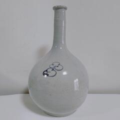 古伊万里 染付 大徳利 江戸中期の画像