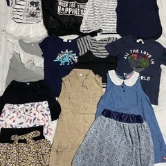 女の子夏物　100 グローバルワークなど