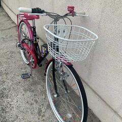 子供用！自転車 女の子 24インチ 防犯登録プレゼント✨の画像