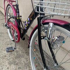 子供用！自転車 女の子 24インチ 防犯登録プレゼント✨の画像
