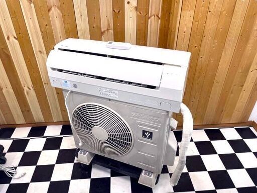 SHARP ルームエアコン　AY-F22S-W 2016年製　プラズマクラスター　主に6畳　R32