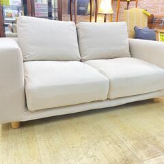 無印良品 2シーター フェザー ポケットコイルソファ ソファー ...