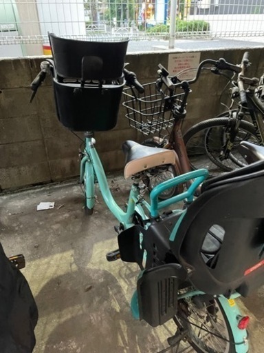 非電動子供2人乗せ自転車