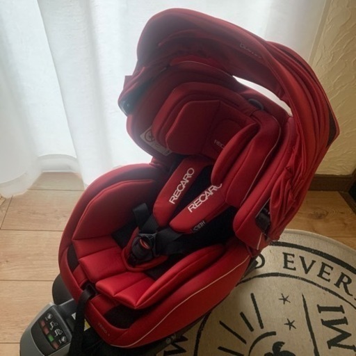 ＜取引中＞RECARO レカロ ☆ チャイルドシート ☆ ZERO.1 Select ゼロワンセレクト ☆ コーラルレッド