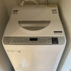 ✨ SHARP ES-TX5E 縦型乾燥機付き洗濯機
