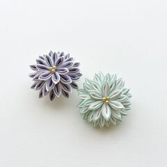 【ワークショップ】つまみ細工で夏のアクセサリー作りの画像