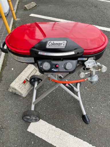 これからの時期に❗️コールマン❗️ロードトリップグリル❗️折りたたみ式❗️ガス❗️BBQに最適✨
