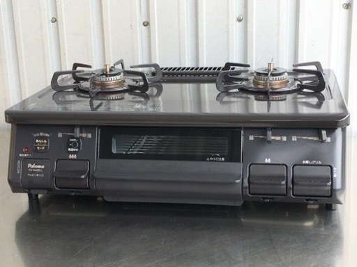 パロマ◇プロパンガスコンロ◇LPG◇2019年製◇グリル未使用◇左強火◇PA-S42B-1L◇K11
