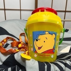 ディズニー　くまのプーさん柄 ポップコーン バケット