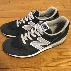 【美品】ニューバランス M996 ネイビー アメリカ製 26.5cm     Made in USA