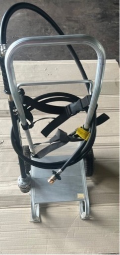 フタワ プロパンバーナー火炎王 カート付き。