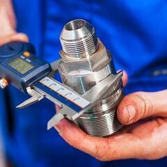 産業用機器の出荷前検査、部品作業/OSA220622-1