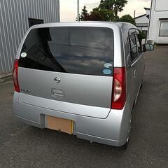 売約済みです！走りの5速マニュアル！車検2付き渡し！日産ピノ(スズキアルトOEM)低走行！リアカメラ付きドラレコ付き！ナビETC付き！整備済みです！分割不可！総額165000円の画像