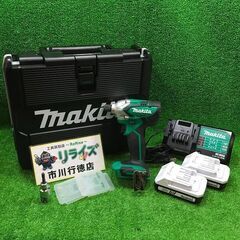 マキタ MTD002DSX 充電式インパクトドライバ 18V バッテリー2個付き ソケットビット付き【市川行徳店】【店頭取引限定】【中古】管理番号：ITUVYWQMAUT7