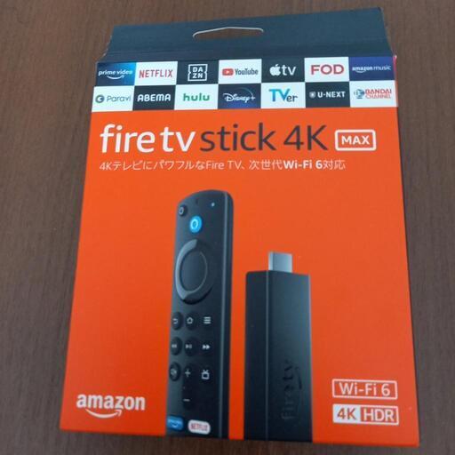 （美品）Fire TV Stick 4K Max - Alexa対応音声認識リモコン(第3世代)付属 | ストリーミングメディアプレーヤー\n\n