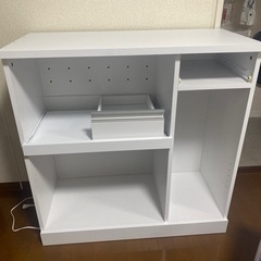 新品未使用　食器棚レンジボートの画像