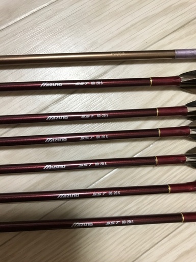 弓道　矢筒付き　ミズノ　矢７本