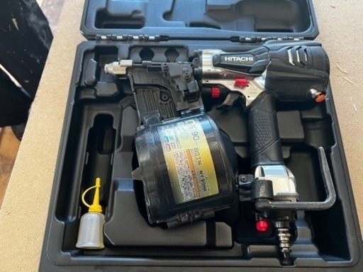 HITACHI90mm高圧釘打ち機