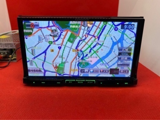 KENWOOD 上級　MDV-L500 地図更新済　新品パーツ多数＋取扱説明書付　し-1